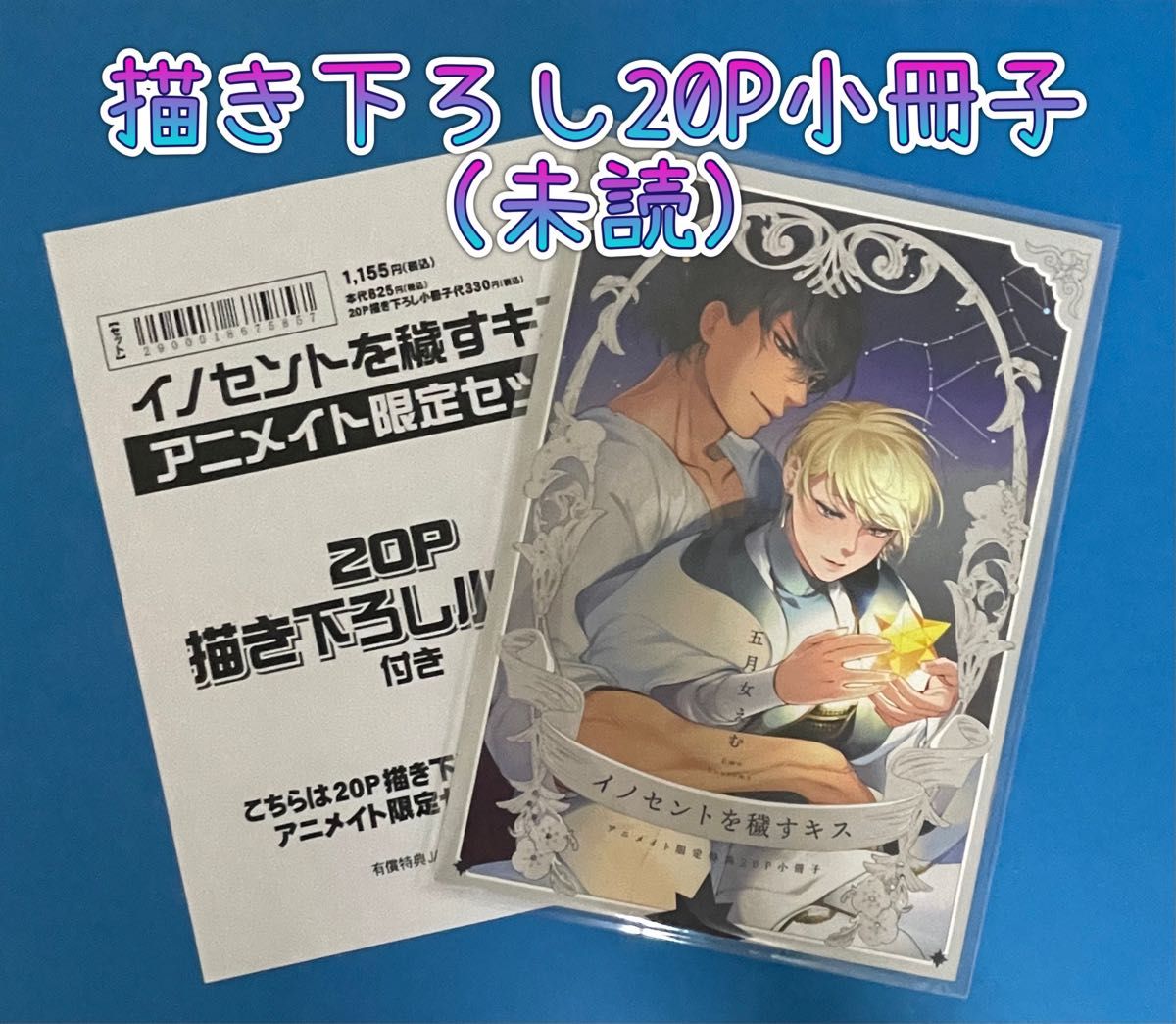 ★未読品★『エゴイストにはなびかない』『イノセントを穢すキス』【アニメイト限定小冊子付き】早乙女えむ