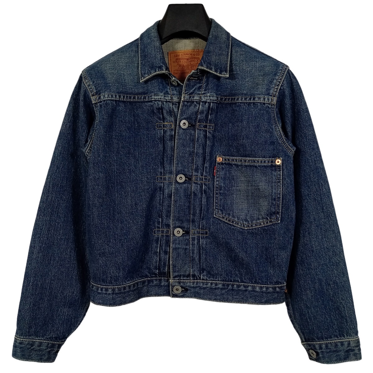 即決★97年製 LEVI'S リーバイス 71506-XX 506 大戦モデル 1st ファースト Gジャン 34 日本製 ビンテージ 復刻 レプリカ  90s 【送料無料】