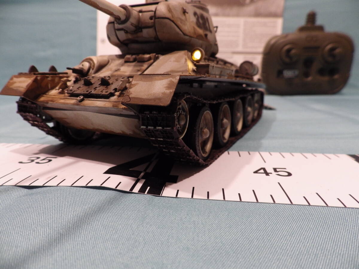 バトルシステム　T-34　タミヤ1/35改　サス金属履帯_画像6