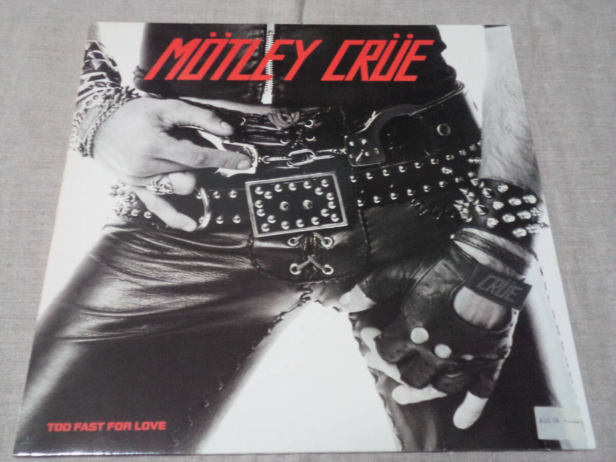 MOTLEY CRUE - TOO FAST FOR LOVE (ドイツ盤)_画像1