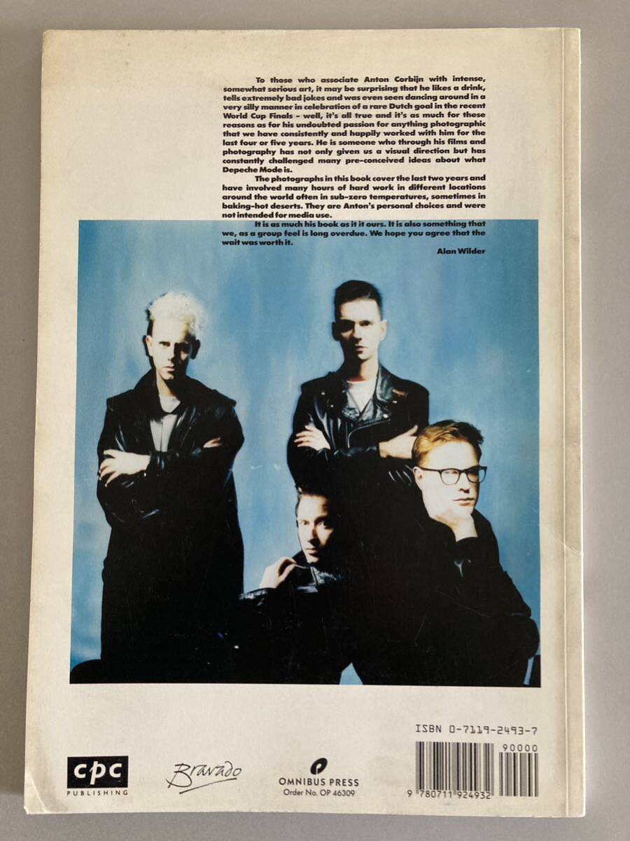 5100円 Depeche Mode: Strangers Book by Anton Corbijn 1990年 5100円 Depeche Mode: Strangers Book by Anton Corbijn 1990年