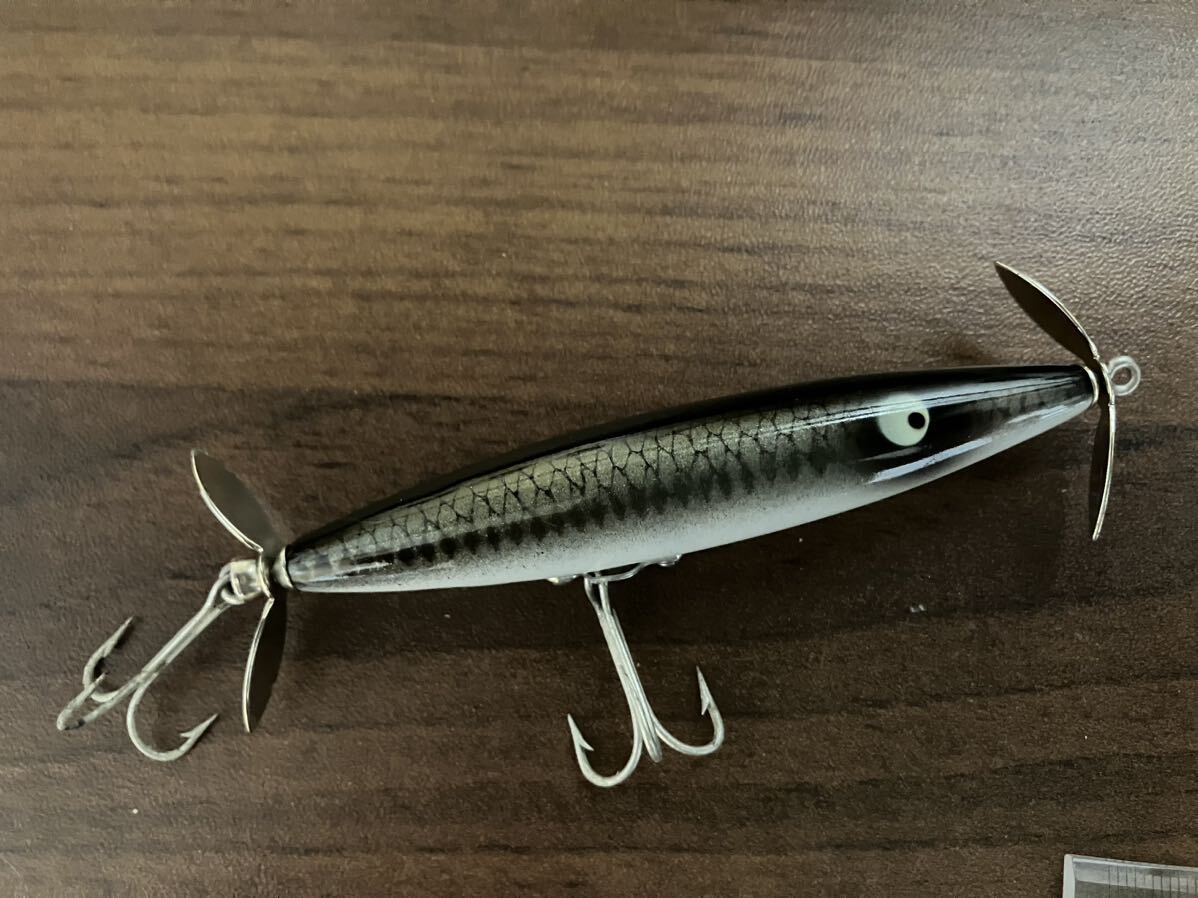 ヘドンheddon オールド ダイイングフラッター BB 縦割れ 吹目 検索 ダブルスイッシャー old HEDDON diyngflutterの画像4