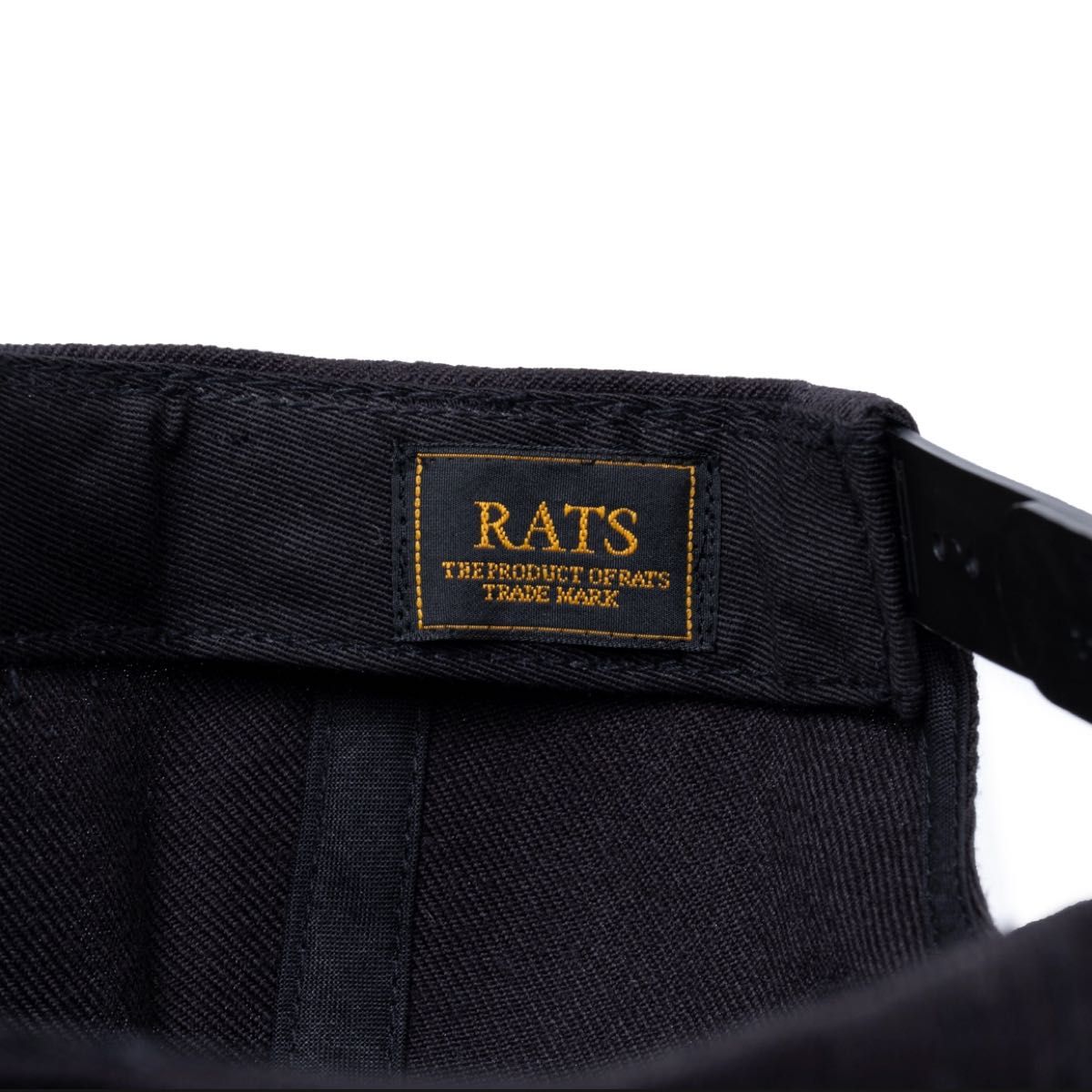 ラッツ　RATS  キャップ　WAY OF LIFE CAP CHARCOAL