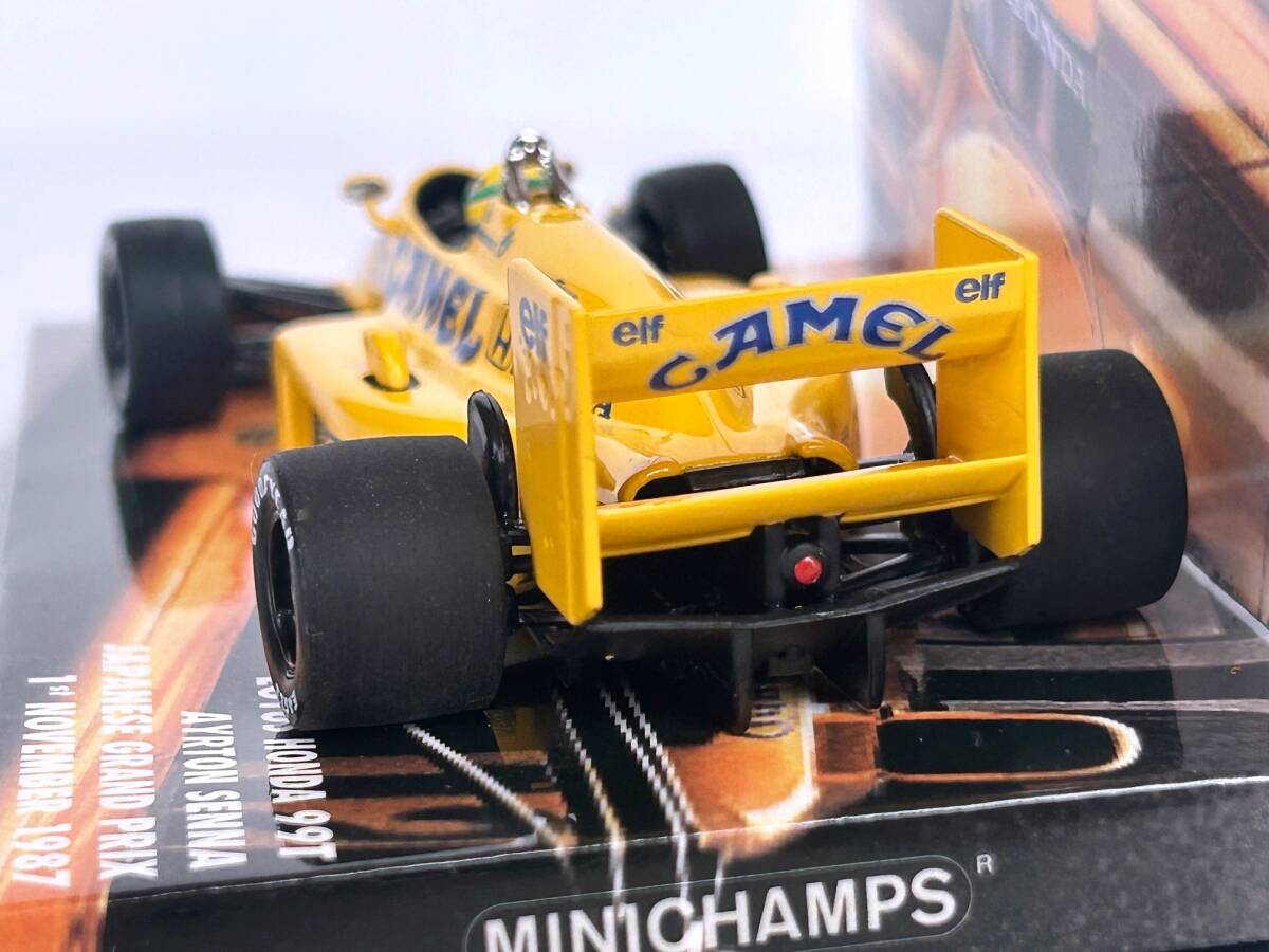 ES別注 1/43 ロータス ホンダ 99T A.セナ 日本GP キャメル仕様の画像4