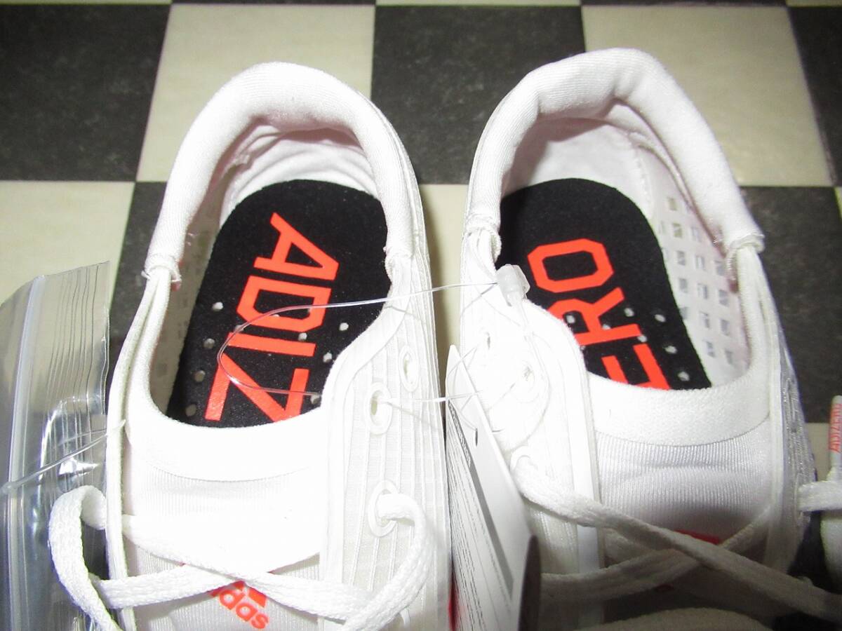 * Adidas * new goods Adi Zero FINESSE Tokyo spike 23cm foot wear white short distance land spike 
