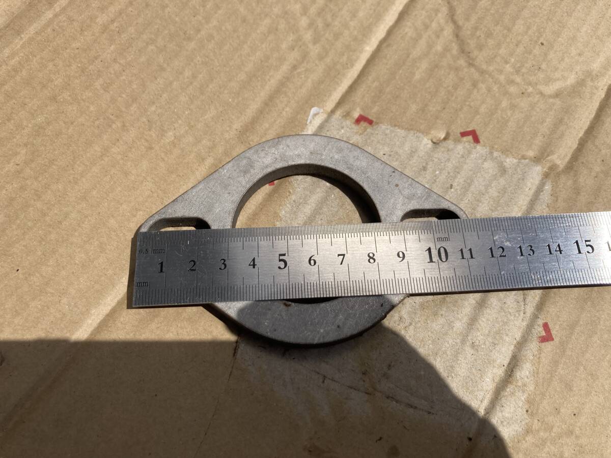  muffler flange φ50.8 φ51 φ50 stainless steel Laser cut thickness 7mm