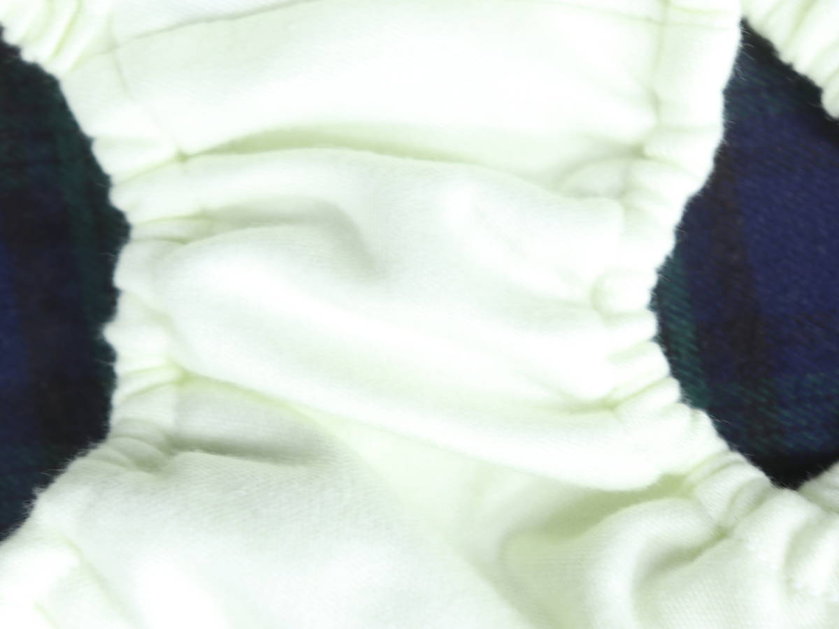 C0004 昭和レトロ インゴム ショーツ Ｍサイズ 綿１００％生地使用 超シンプル パステルグリーンの画像5