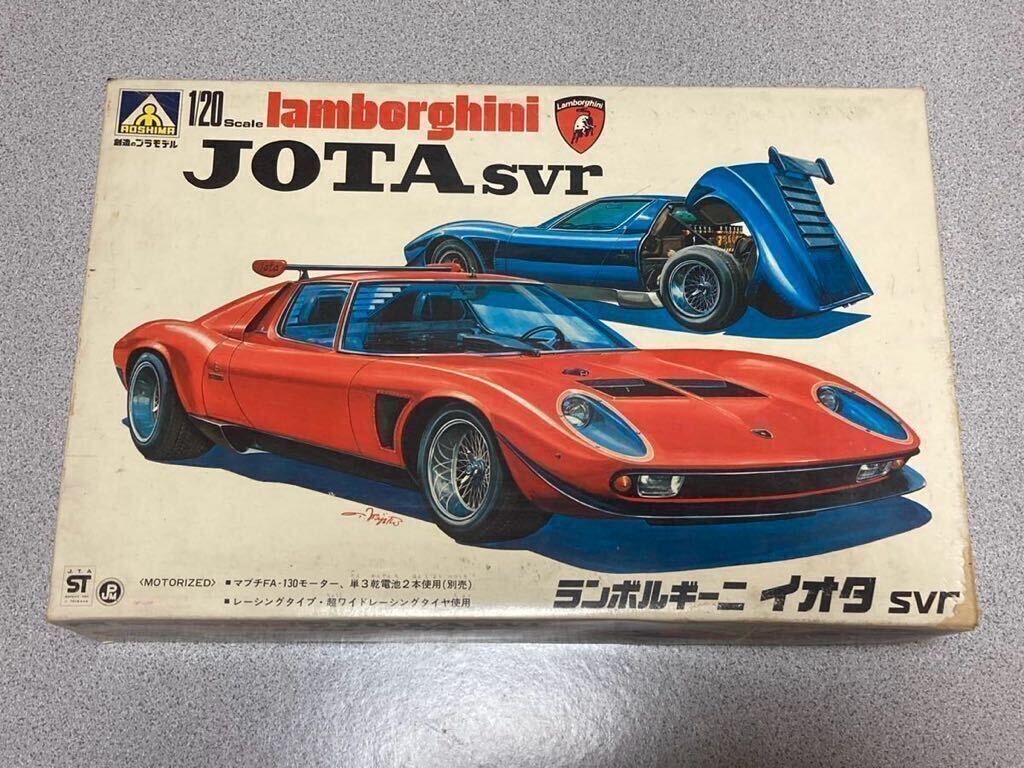 アオシマ 1/20 ランボルギーニ イオタ SVR ジャンク品 lamborghini JOTA svrの画像1