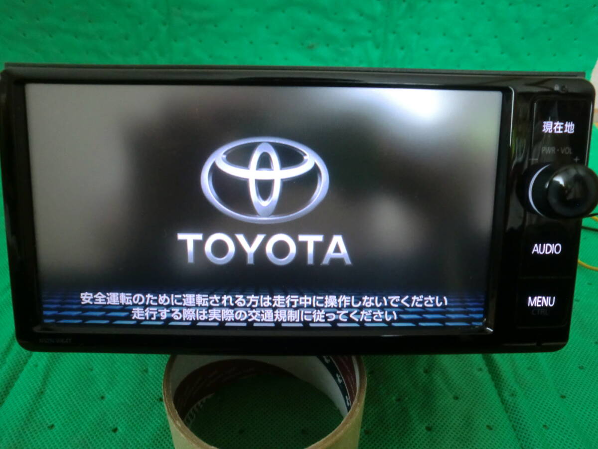 トヨタ 純正ナビ NSZN-W64T 2014年夏版 取説付き Bluetooth対応 34の画像1