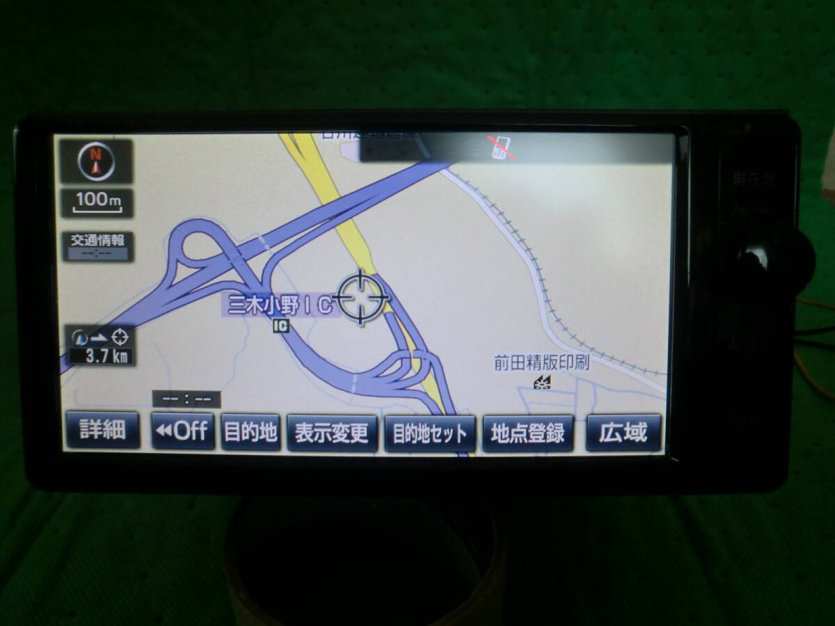 トヨタ 純正ナビ NSZN-W64T 2014年夏版 取説付き Bluetooth対応 34の画像2