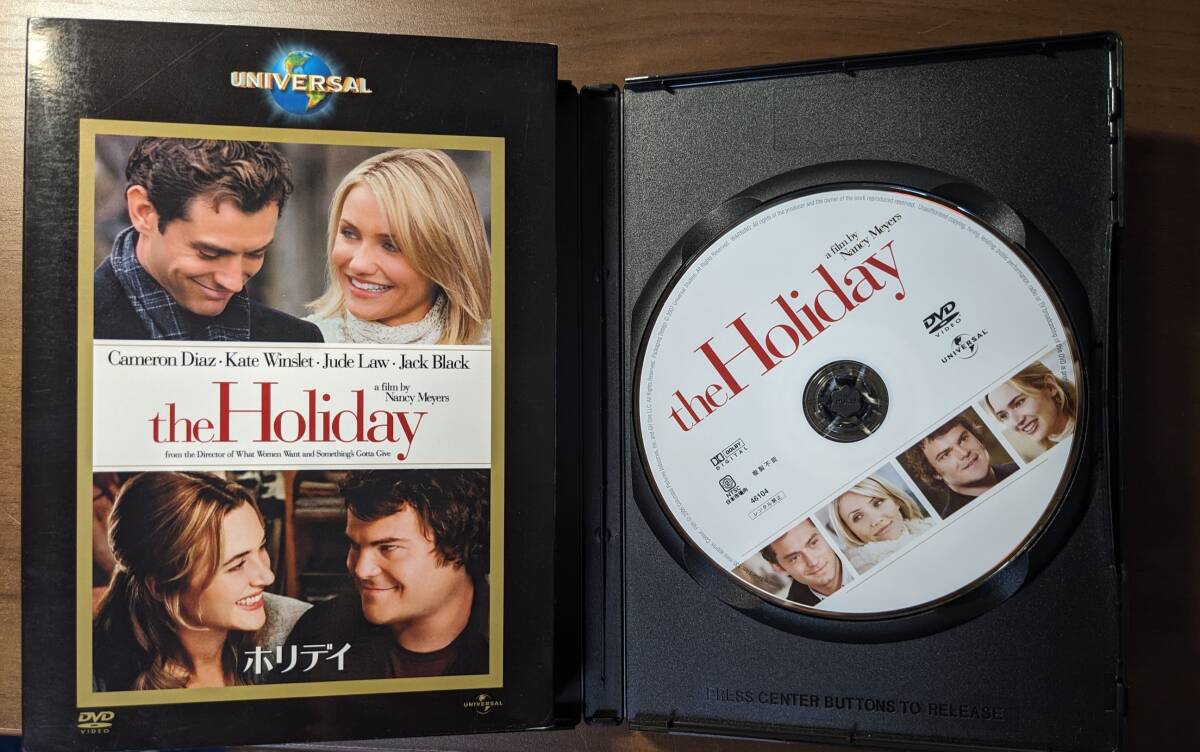 映画 ホリデイ DVD the Holiday ☆ キャメロンディアス、ケイトウインスレット、ジュードロウ、ジャックブラック 外箱入りの画像3