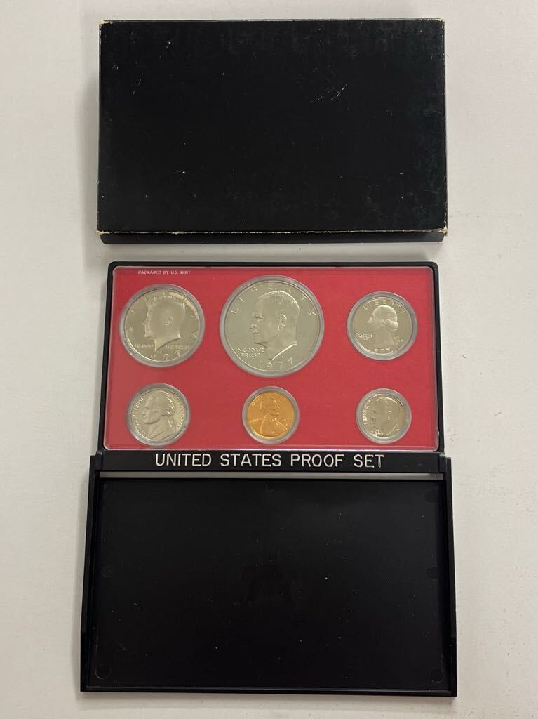 1977年 アメリカ 記念硬貨 プルーフセット リバティコイン イーグルコイン 歴代大統領 UNITED STATES PROOF SET 1977_画像3