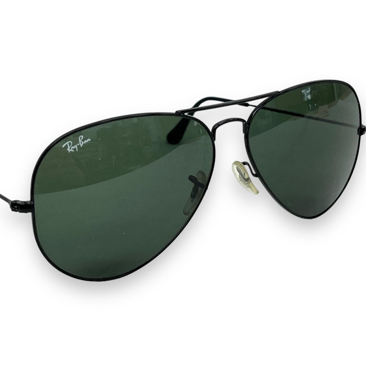 Ray-Ban レイバン サングラス 眼鏡 ケース付き アイウェア ファッション ブランド ティアドロップ RB3026 アビエーター AVIATOR グリーン_画像8