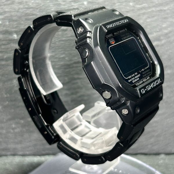 美品 CASIO カシオ G-SHOCK ジーショック GW-M5610BC-1 腕時計 タフソーラー 電波時計 デジタル 多機能 コンポジットバンド 動作確認済みの画像5