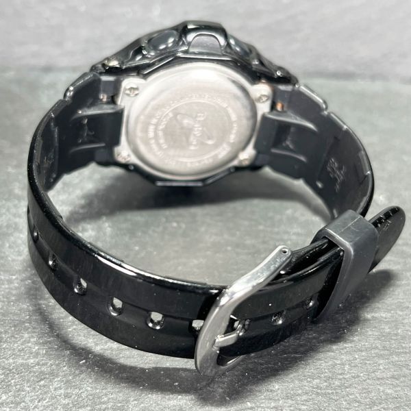 CASIO カシオ Baby-G ベビージー BASIC ベーシック BG-169G-1JF 腕時計 デジタル クオーツ カレンダー 多機能 ピンク文字盤 ブラック 樹脂の画像6