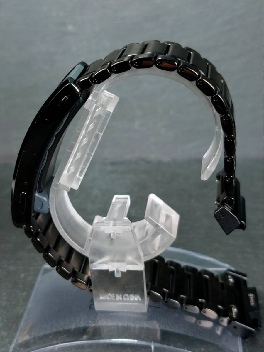 美品 Sony ソニー Wena 3 ウェナ WNW-B21A/B デジタル 多機能 腕時計 スマートウォッチ オールブラック メタルベルト スモールサイズの画像3