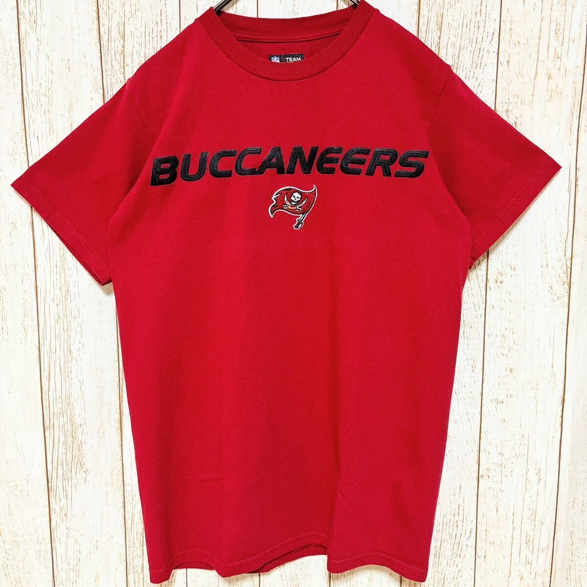 NFL TampaBay Buccaneers タンパベイ・バッカニアーズ プリントTシャツ S USA古着 アメリカ古着_画像2