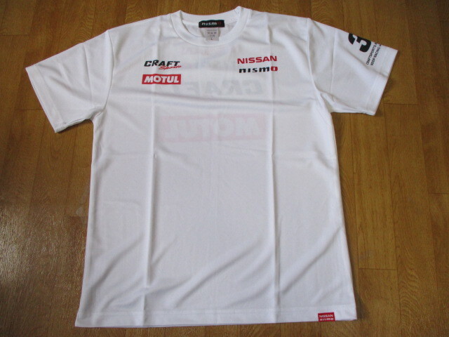 CRAFT・ニスモ・スーパーGT500・レーシングチーム・GTR・GT-R ドライTシャツ サイズL 未使用 デッドストック ジャケットの画像6