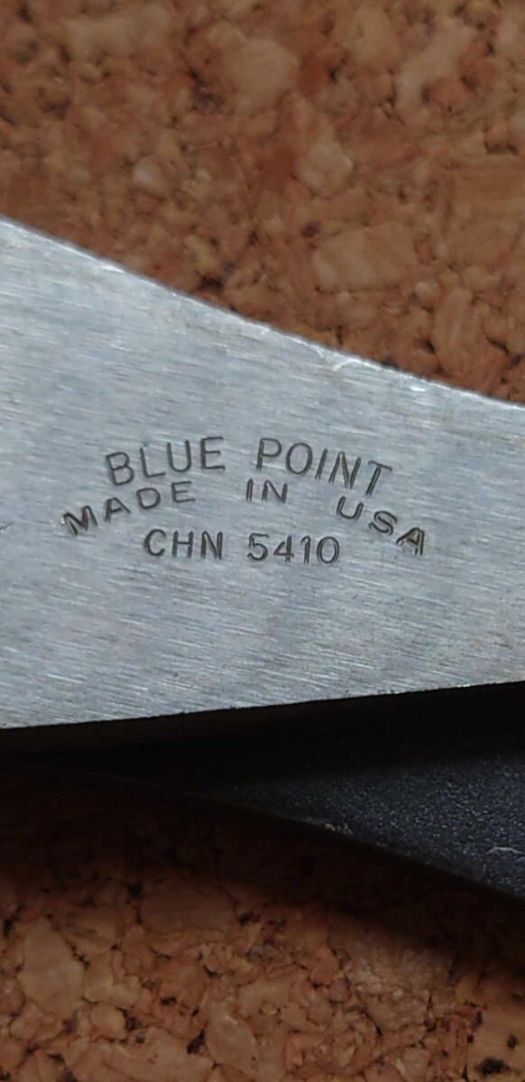 Blue-Point CHN5410 カッター付きスリップジョイントプライヤー2点式 チャンネルロック製 希少モデル 赤グリップ ブルーポイントの画像3