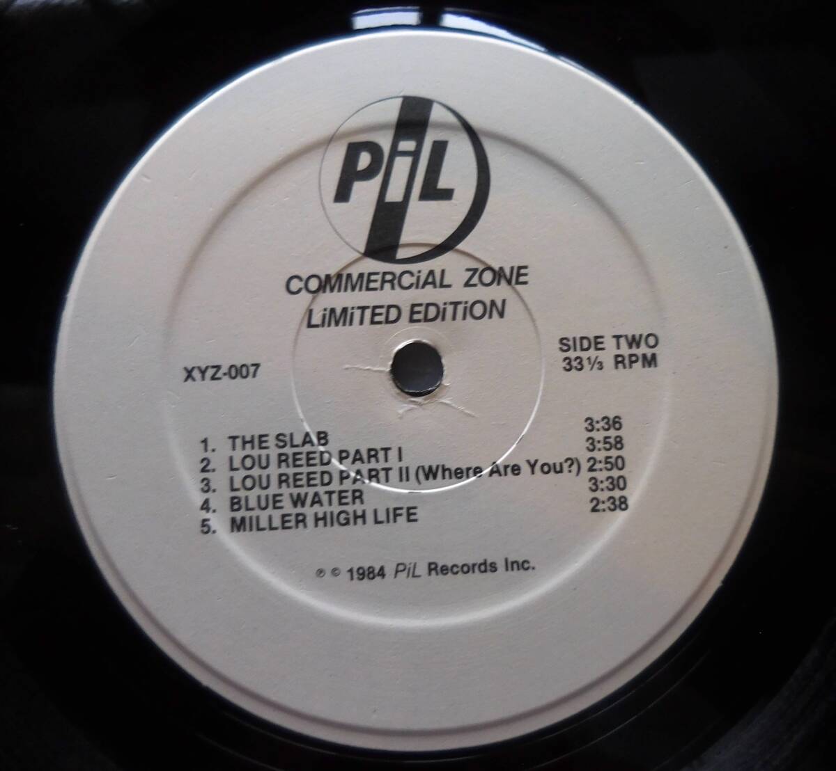 PIL PUBLIC IMAGE LTD.／Commercial Zone Limited Edition　1984年オリジナル　美盤_画像6