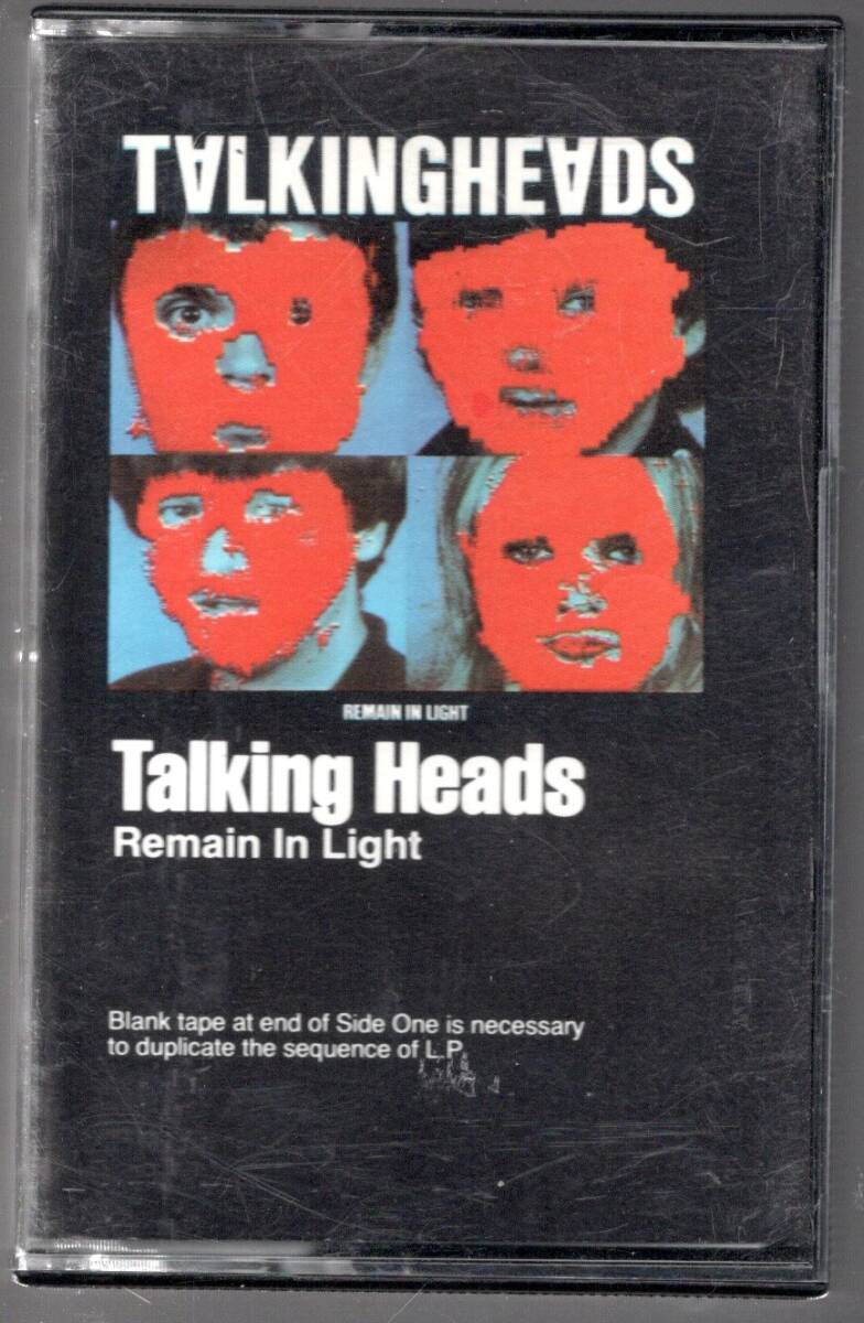 TALKING HEADS トーキング・ヘッズ／ REMAIN IN LIGHT リメイン・イン・ライト 1980年米国カセットテープの画像1