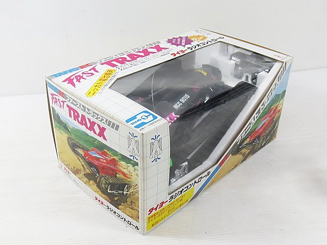 ∞ TAIYO R/C タイヨーラジオコントロール FAST TRAXX ファーストトラックス 黒 RC ラジコン 長期保管品 □H8_画像4