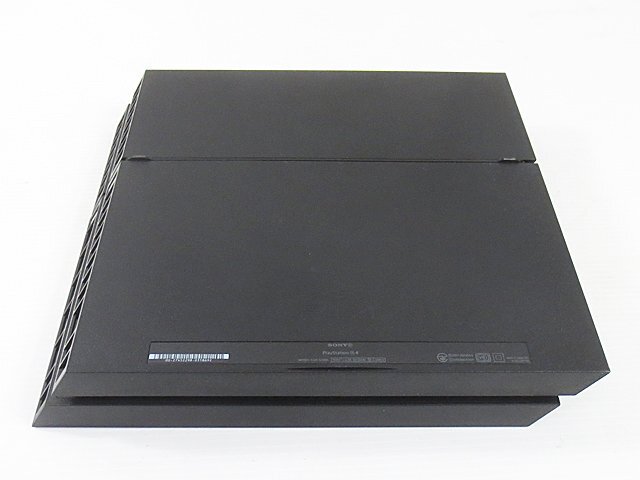 ∞【ジャンク】SONY ソニー PlayStation4 500GB CUH-1200A ジェット・ブラック 本体のみ 起動確認のみ PS4 プレステ4 □H8_画像3