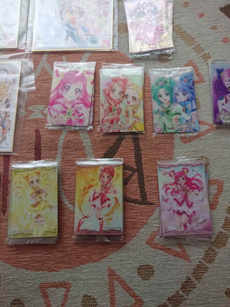 未使用品(中古) プリキュア Yes! プリキュア 5 GoGo! 関係 色紙 art - カードウェハース ～ 1円startの画像4