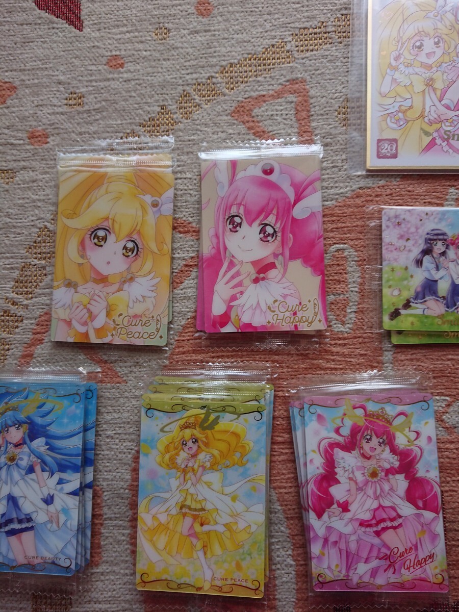 未使用品(中古) スマイル プリキュア! 関係 色紙 art - 缶バッジ - カードウェハース ～ 1円startの画像3