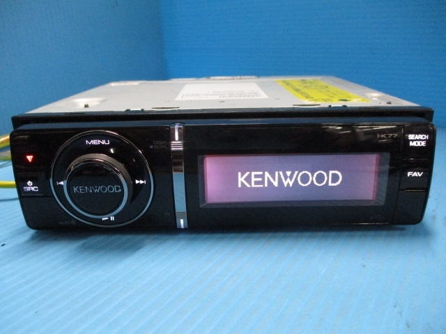 ケンウッド　1DIN　CDレシーバー　I-Ｋ77　USB　AUX　RCA出力3ｃｈ_画像2