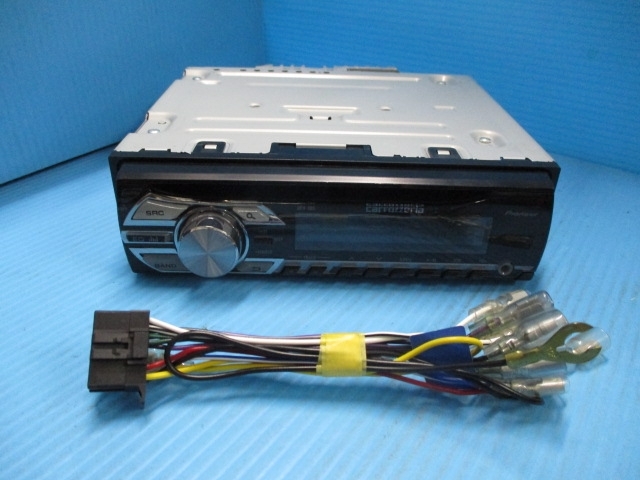 カロッツェリア　1DIN　CDメインユニット　DEH-380　フロントAUX_画像1