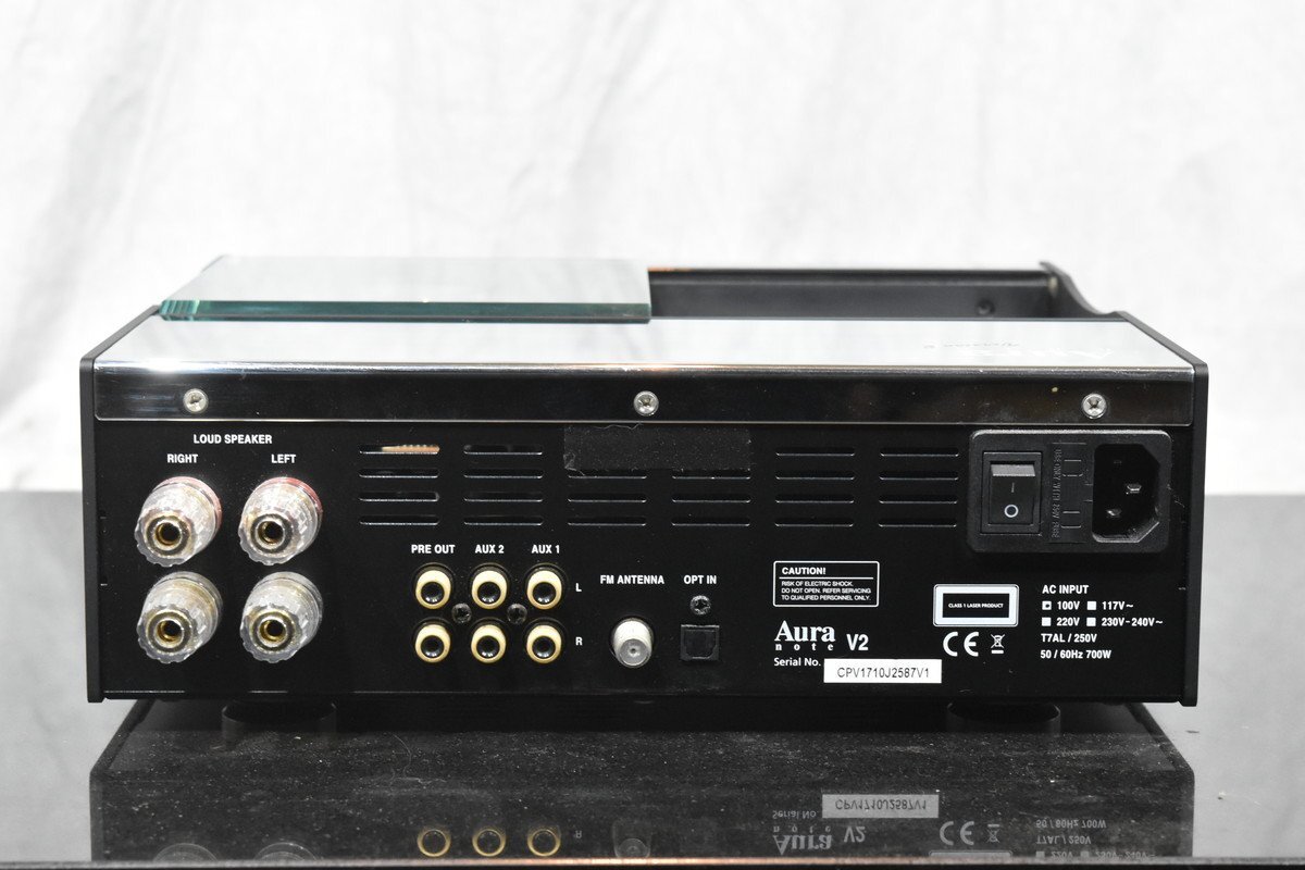 【送料無料!!】Aura note V2 FMチューナー内蔵CD/AMP一体型レシーバーの画像6