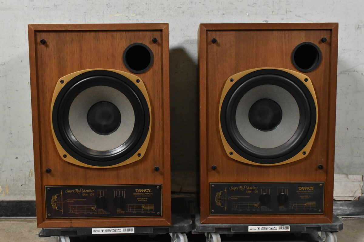 【送料無料!!】TANNOY/タンノイ スピーカーペア Super Red Monitor SRM 10Bの画像2