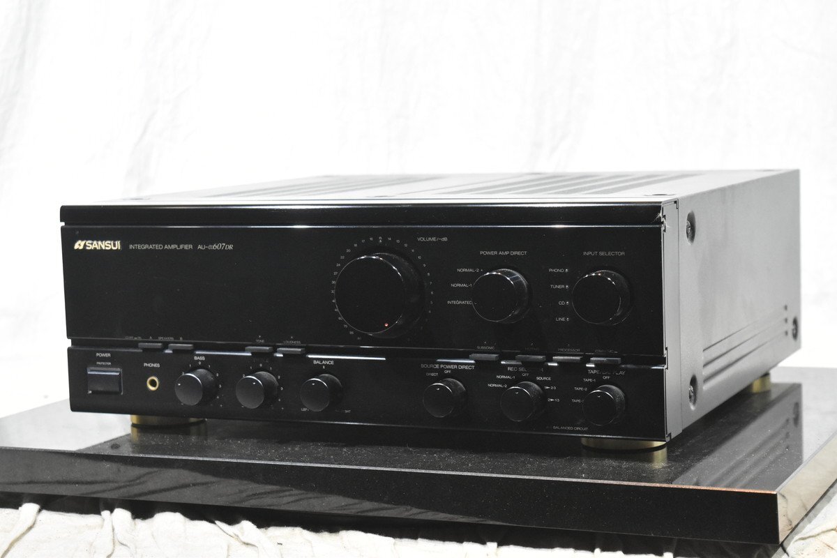 SANSUI サンスイ プリメインアンプ AU-α607DR_画像1