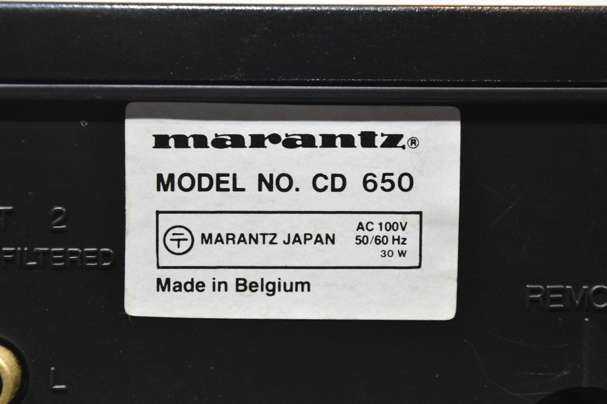 marantz マランツ CD650 CDプレーヤーの画像7