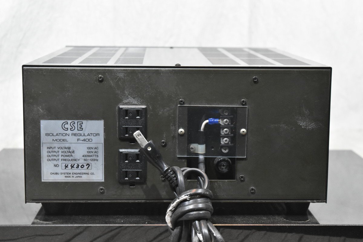 CSE F-400 アイソレーションレギュレーター クリーン電源の画像6