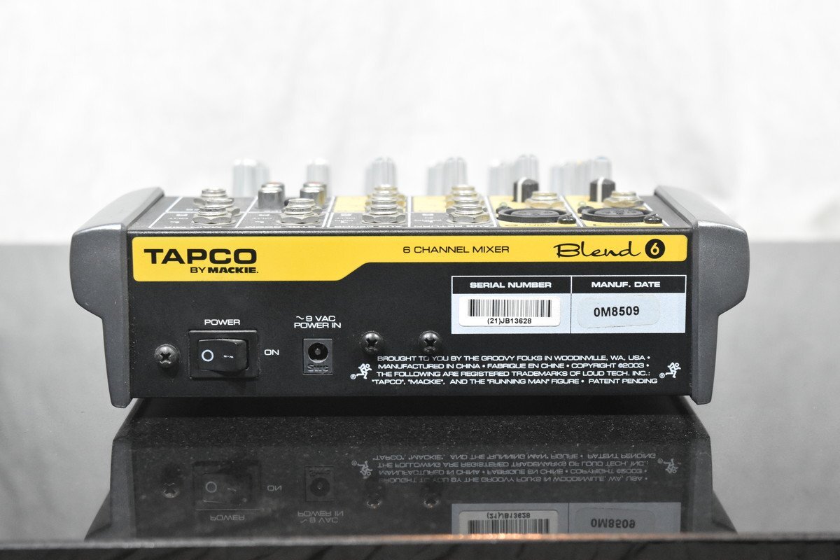 TAPCO by MACKIE Blend6 аналоговый микшер 