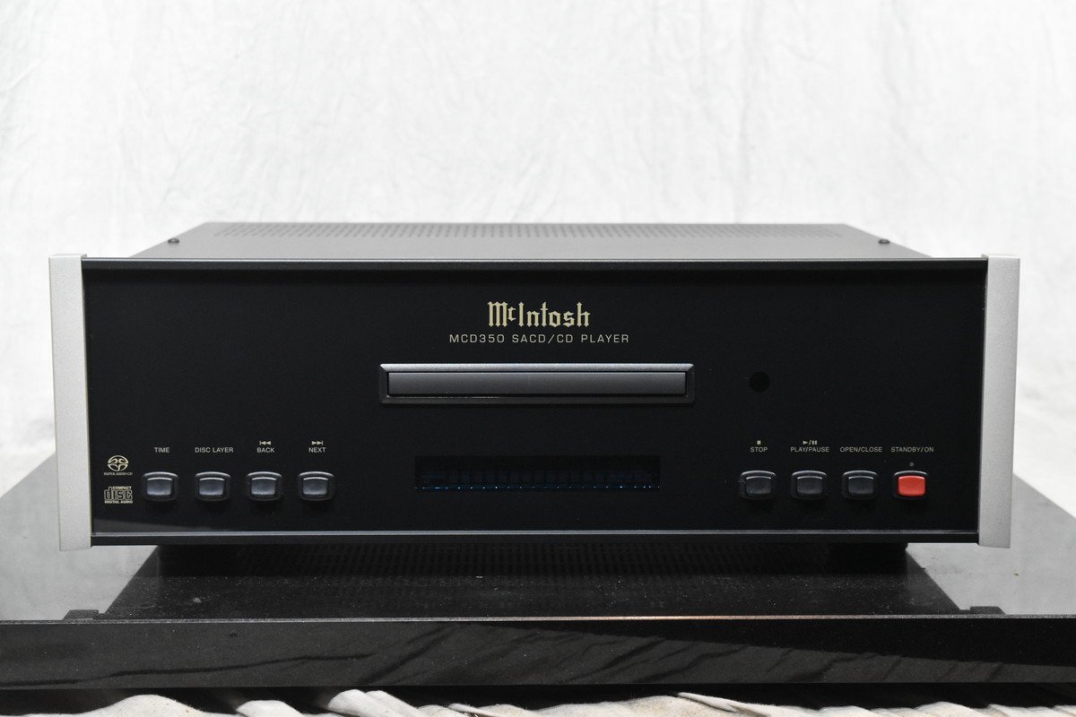 【送料無料!!】McIntosh マッキントッシュ MCD350 SACD/CDプレーヤーの画像2