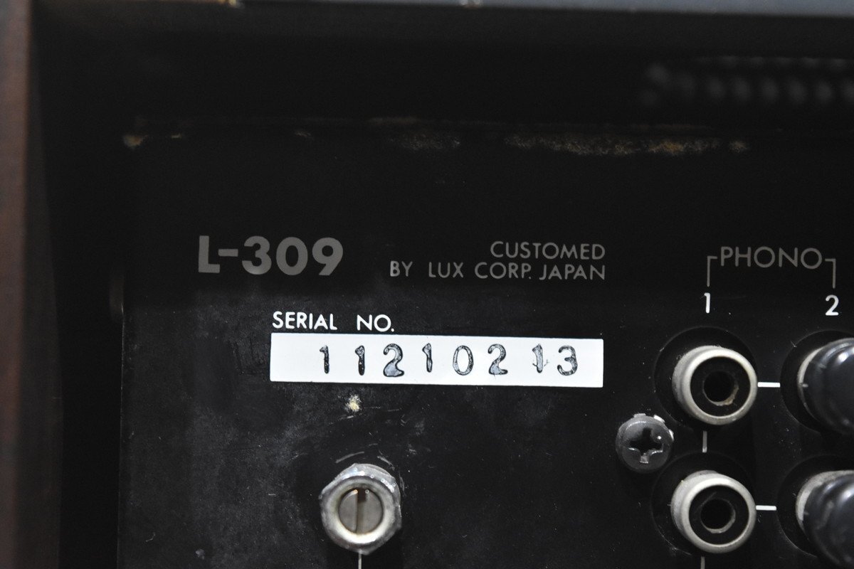 LUXMAN ラックスマン プリメインアンプ L-309の画像7