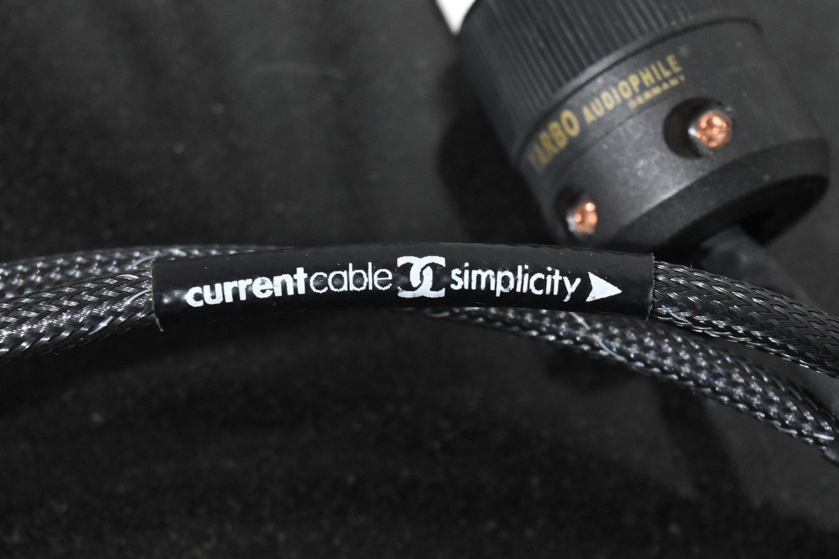 Current Cable/カレントケーブル 電源ケーブル Simplicity 約1.8m ★収納袋付属の画像9
