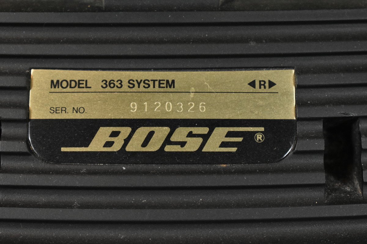 BOSE Bose speaker pair Model 363 SYSTEM