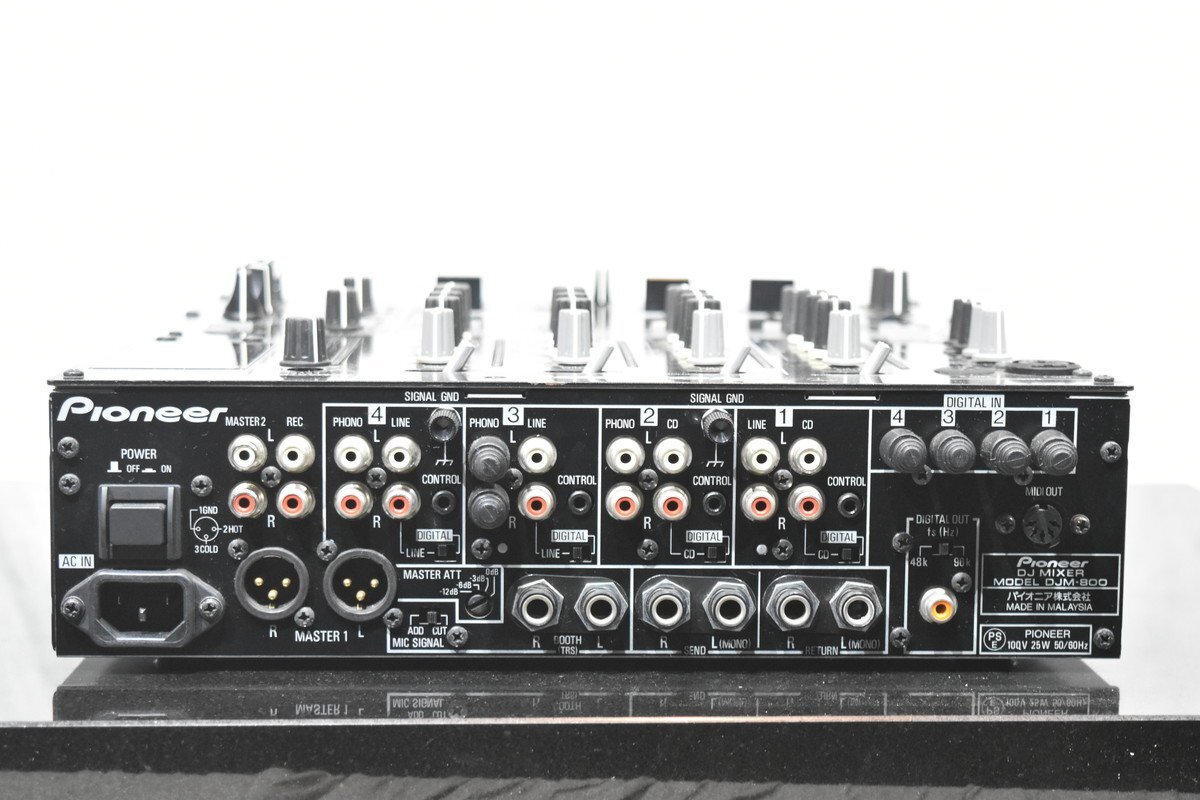Pioneer パイオニア DJM-800 DJミキサーの画像6