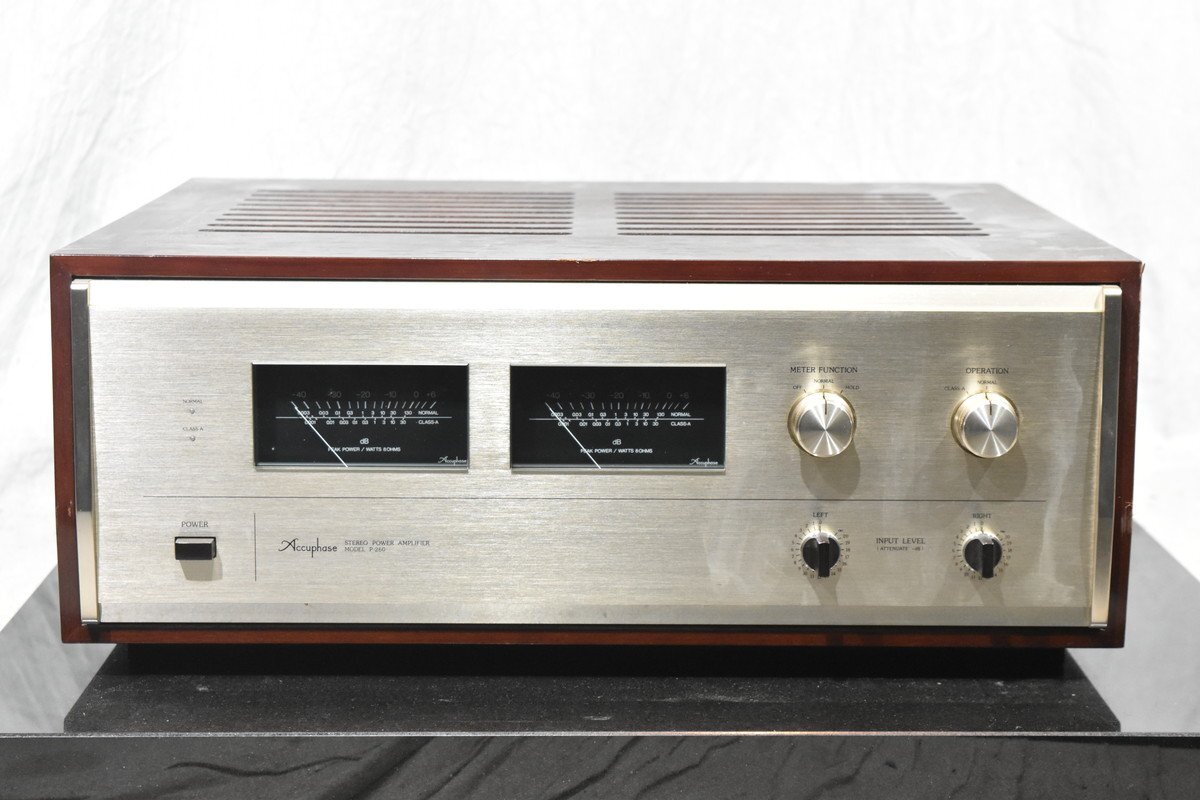 Accuphase アキュフェーズ パワーアンプ P-260_画像2