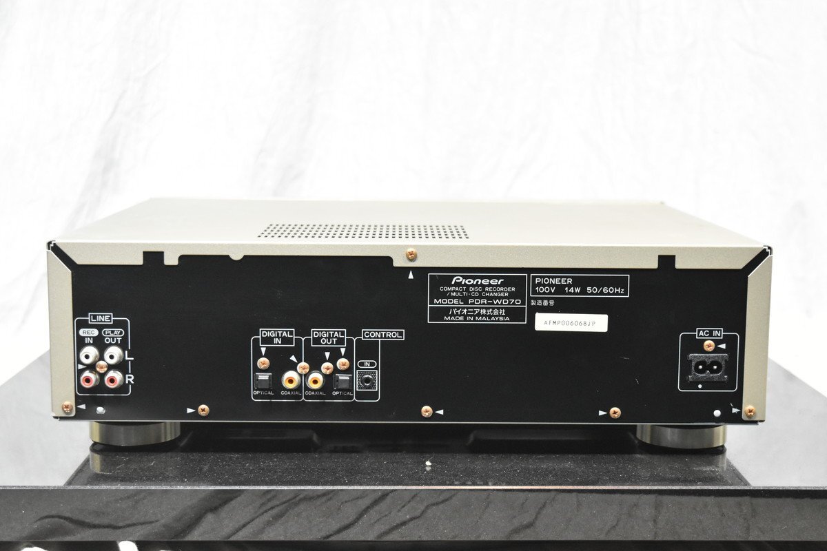 Pionner パイオニア CDレコーダー/チェンジャー PDR-WD70_画像6