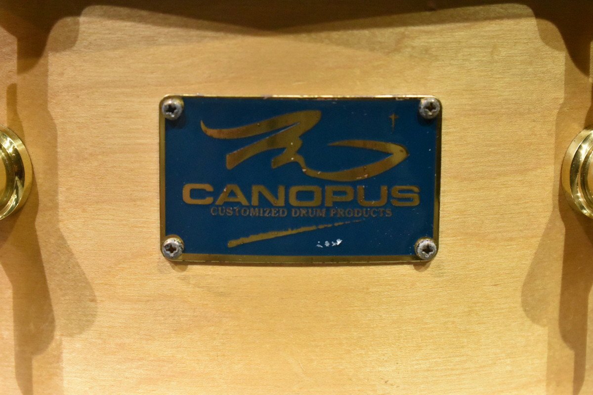 CANOPUS/カノウプス スネアドラム MO-1455 14インチ ★ケース付属_画像4