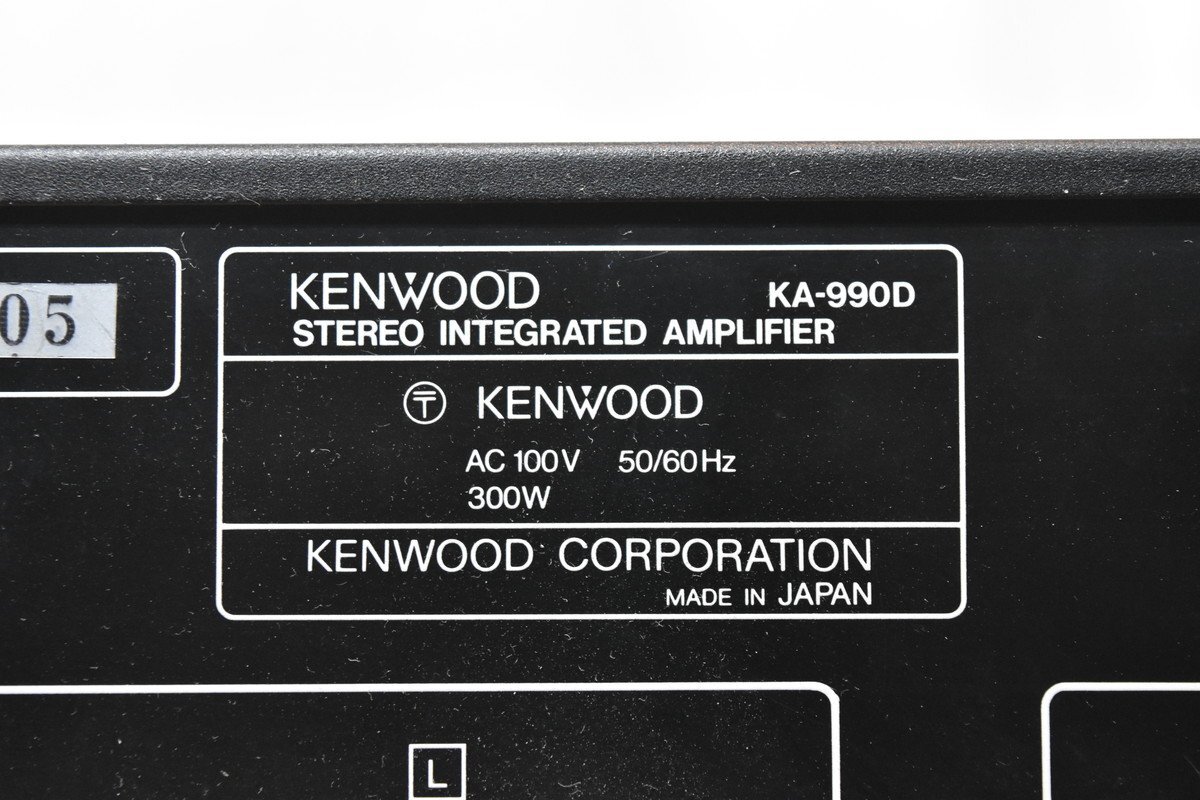 KENWOOD ケンウッド プリメインアンプ KA-990D_画像7