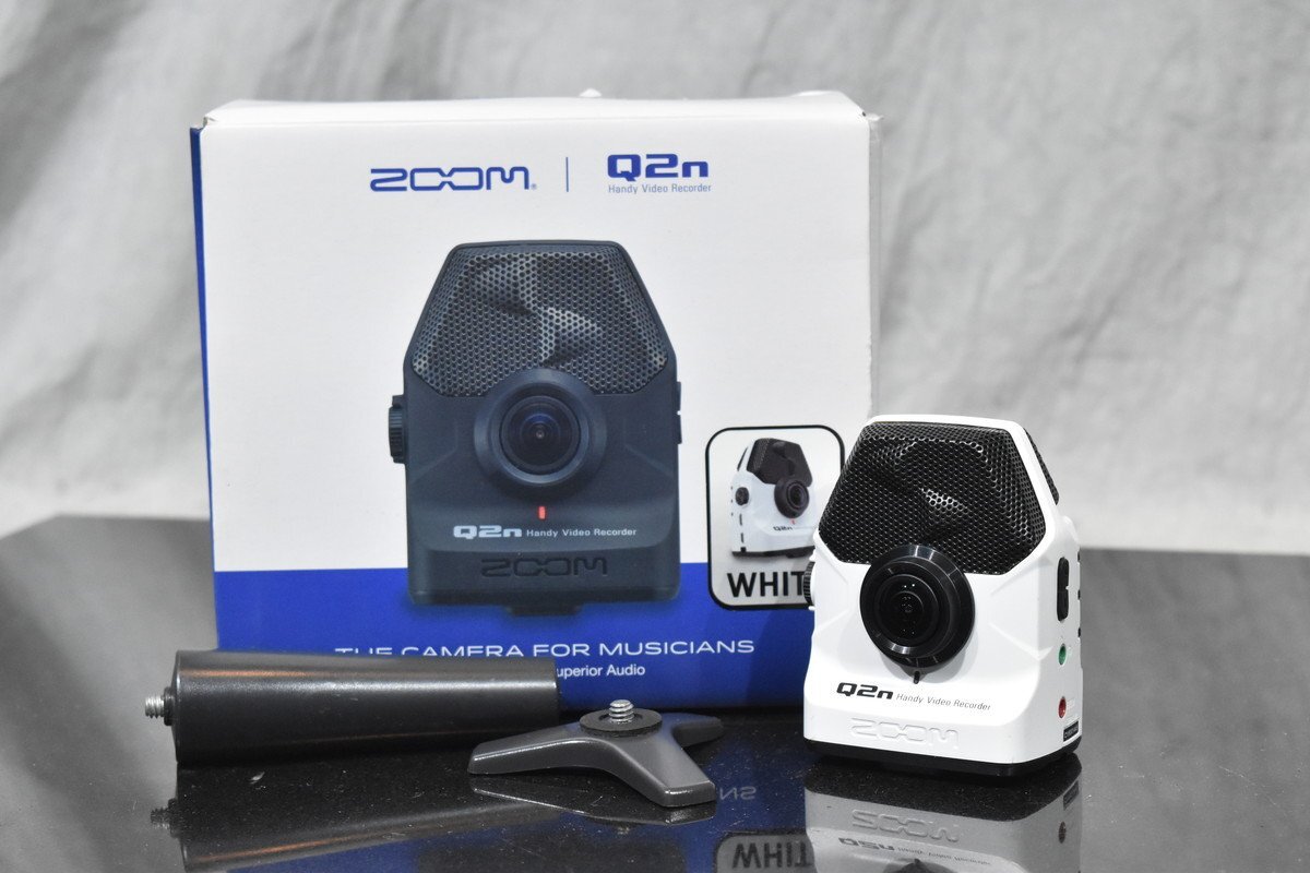 ZOOM/ zoom портативный видео магнитофон Q2n * оригинальная коробка приложен 