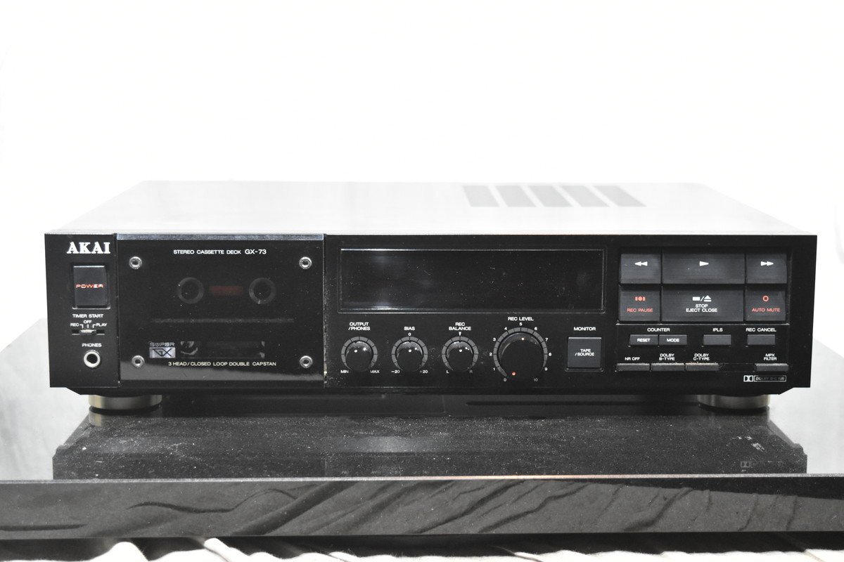 AKAI アカイ GX-73 カセットデッキの画像2