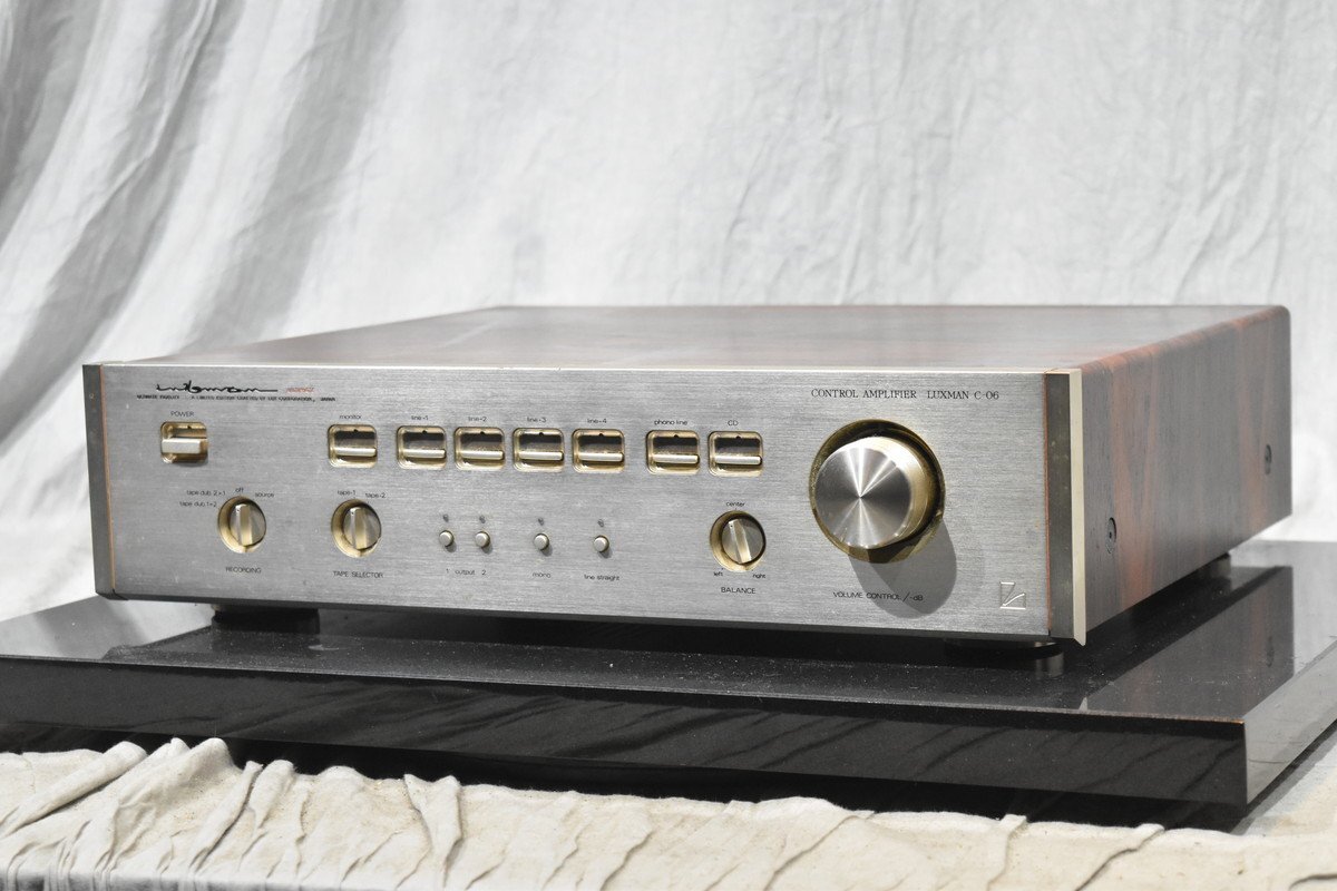 LUXMAN Luxman control amplifier C-06