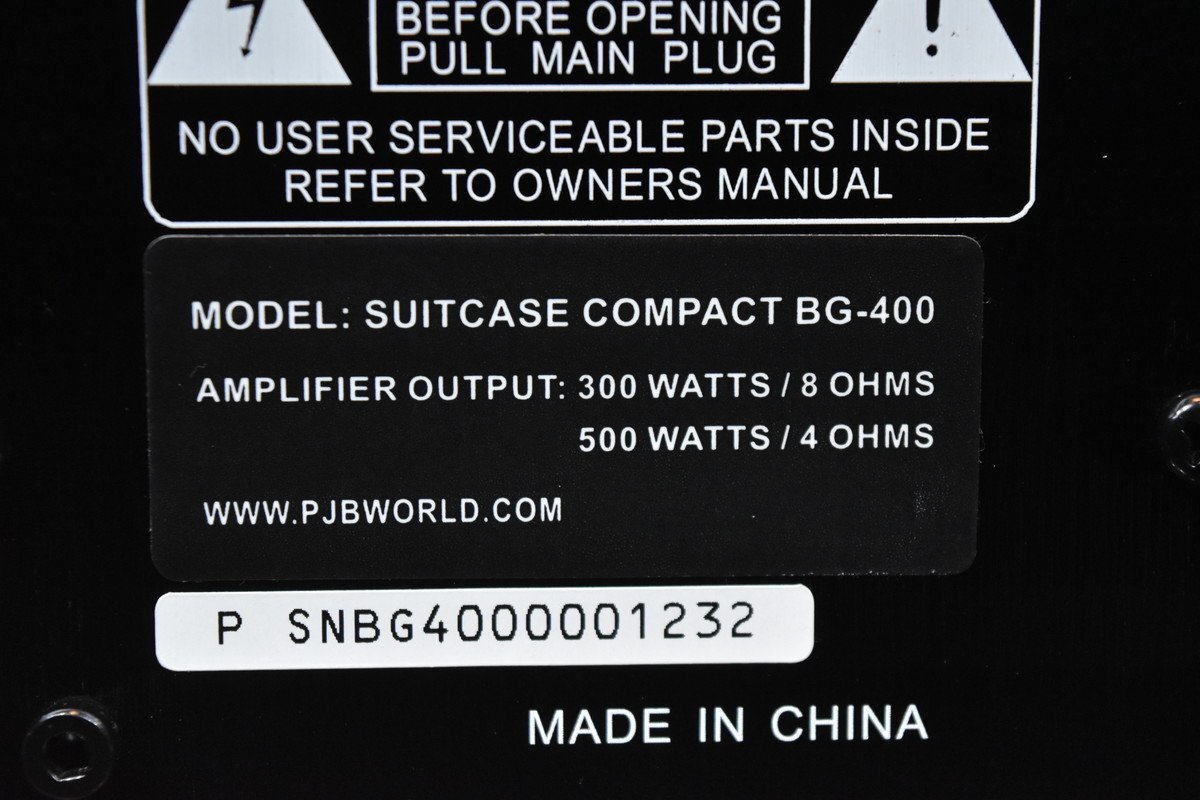 PHIL JONES BASS Suitcase Compact BG-400 ベースアンプの画像7